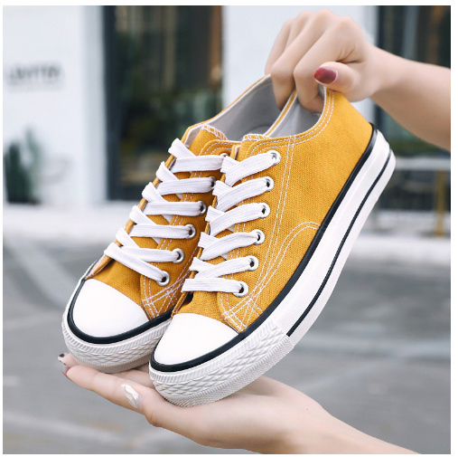 women Sneakers canvas shoes woman casual shoe big size 46 - 图3