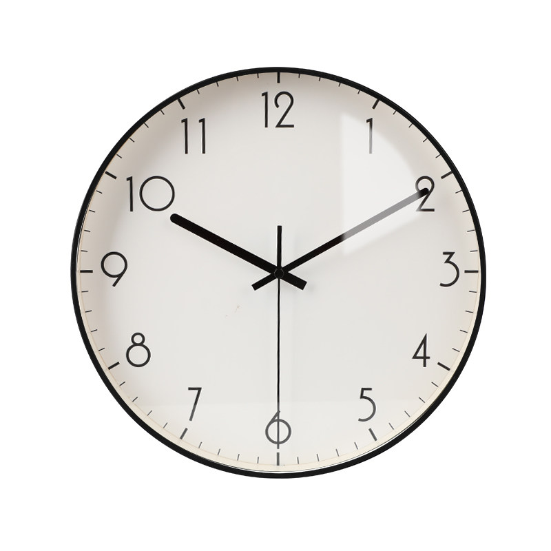 客厅家用挂式轻奢现代简约挂墙挂钟 纪恒暄挂钟