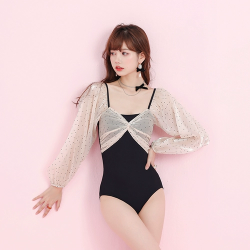 Лонгслив, зимний брендовый сексуальный купальник, по фигуре, защита от солнца, коллекция 2021