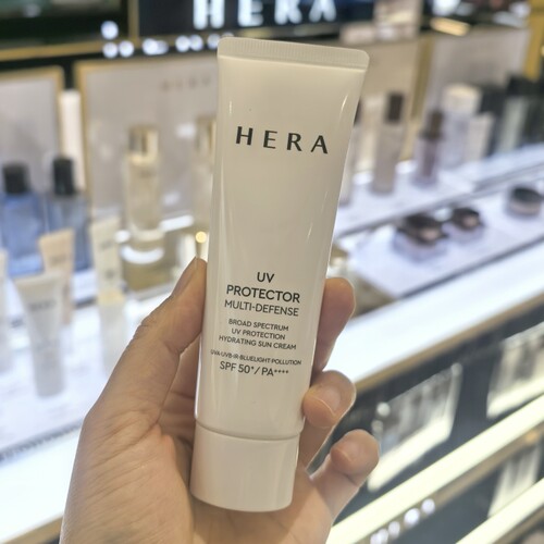 韩国赫拉HERA赫妍清爽防晒霜cc霜隔离二合一SPF50+PA++++防水不腻 - 图2