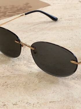 浪特梦新款墨镜女尼龙高清复古遮阳太阳镜金属超轻潮流男J32066