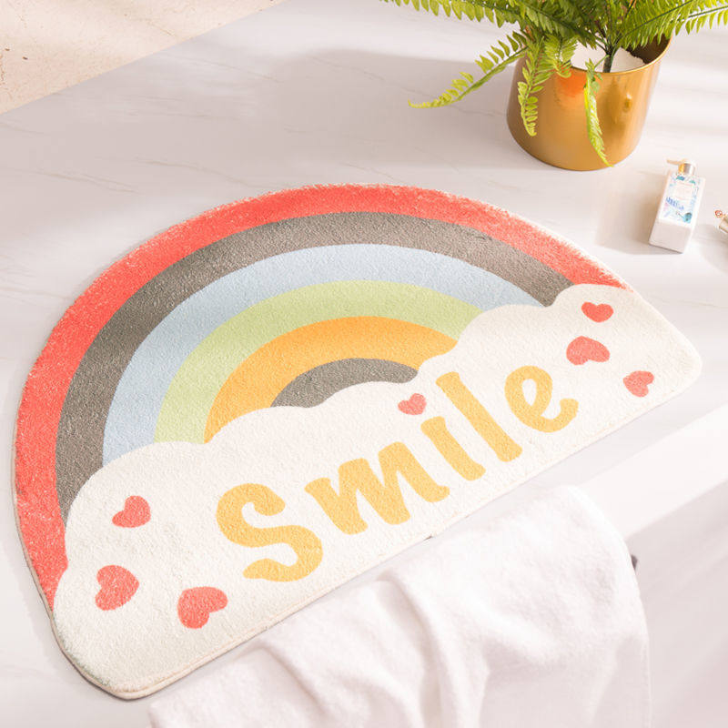 卡通地垫卫生间浴室吸水家用厕所门口洗手间防滑进门脚垫卧室地毯,淘宝优惠券,粉丝福利购,淘宝优惠卷