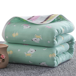 儿童纱布纯棉透气夏凉被