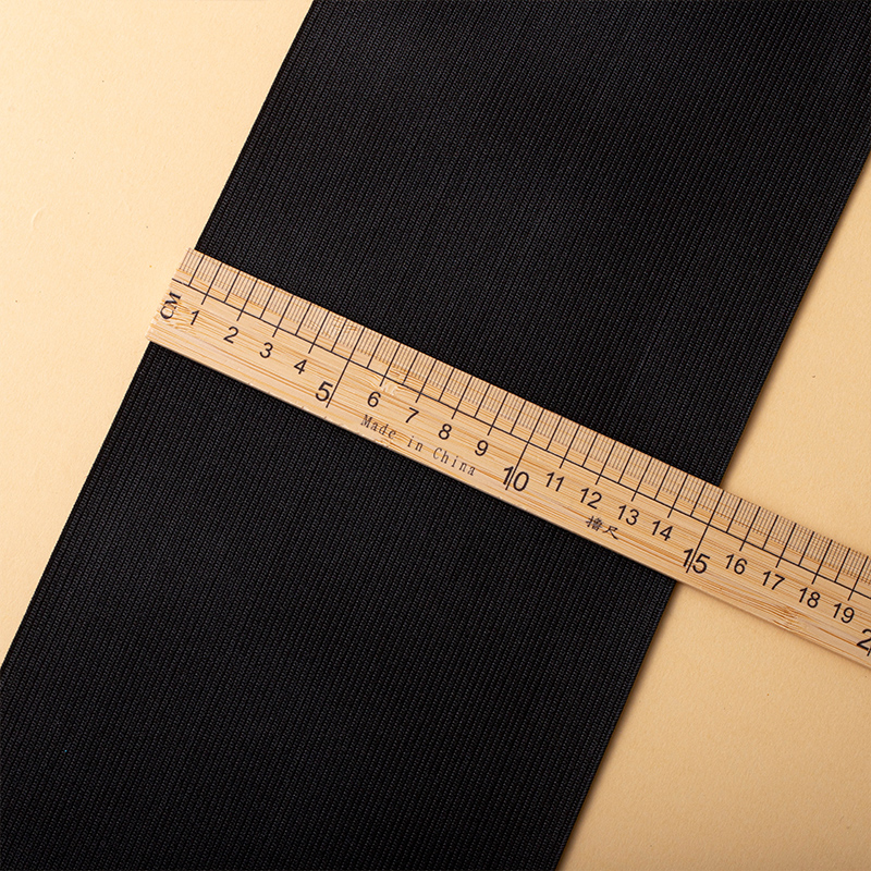 加宽加厚松紧带高弹力耐用黑色裤腰裤子专用扁橡皮筋弹力织带 - 图1