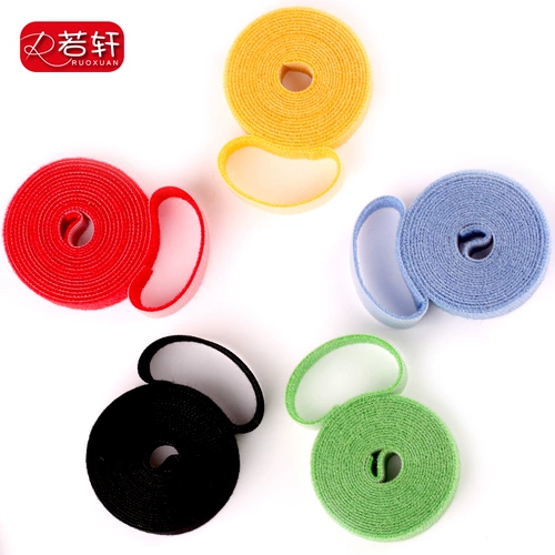 Самоклеющиеся кабельные стяжки на липучке, ремень, система хранения, фиксаторы в комплекте