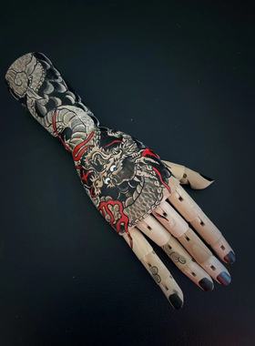 原创新品发财招财龙年吉祥新春礼物个性生日木手摆件拍照道具