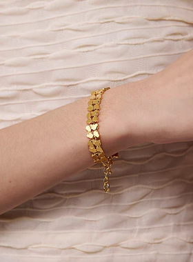 盐岛葫芦双层手链精致小众轻奢高级感招财转运独特原创设计师