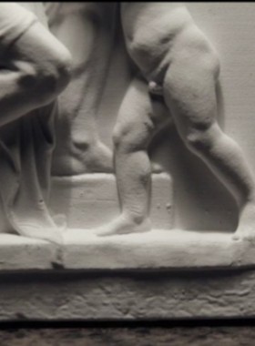 浮雕人物石膏装饰古典