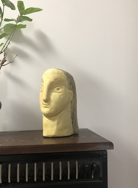 五圆原创致敬Picasso毕加索雕塑《赫尔基斯爱人》装饰石膏艺术品