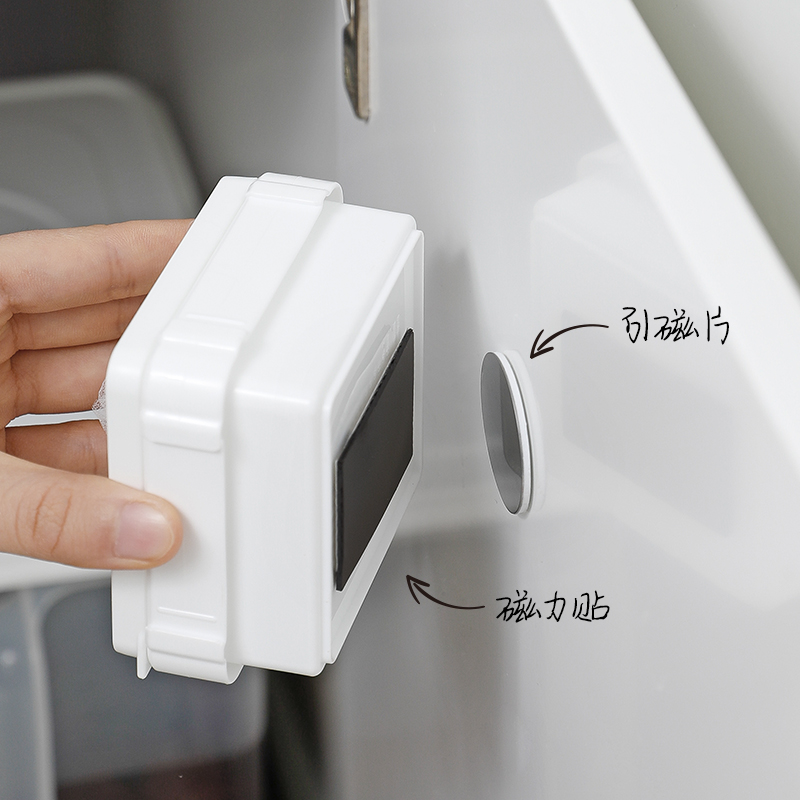 日本霜山磁力贴磁铁贴片带背胶粘贴式引磁片固定教具磁贴冰箱贴 - 图0