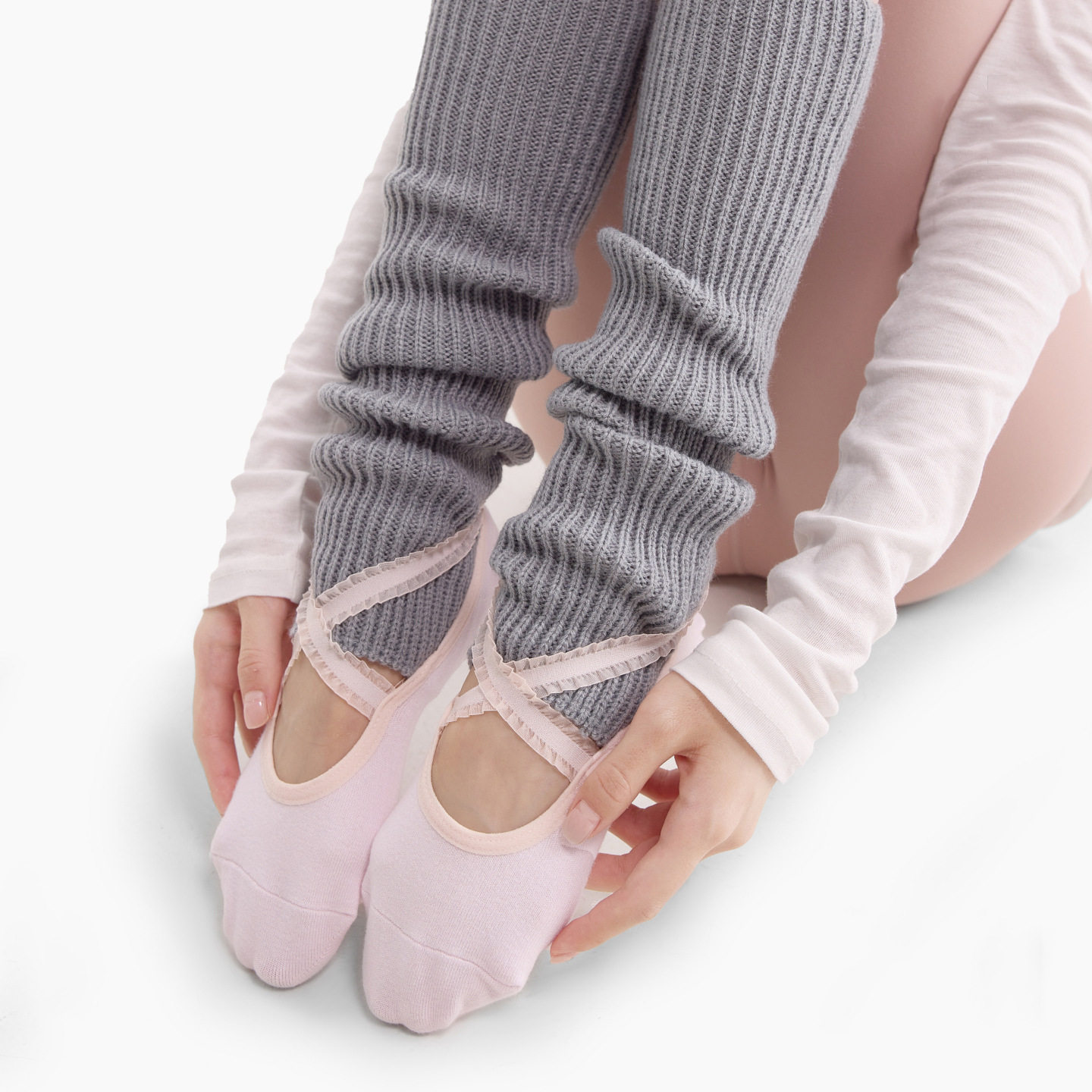 纯色蕾丝绑带舞蹈袜女士专业瑜伽普拉提运动防滑地板船袜薄款夏季,淘宝优惠券,粉丝福利购,淘宝优惠卷