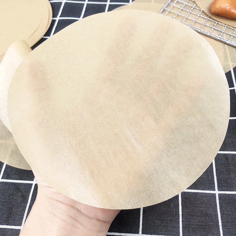 烧烤纸烤肉纸圆形烘焙油纸不沾家用烤箱纸烤盘吸油纸厨房500张 - 图2