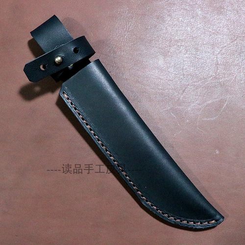 现货内宽2.6厘米头层纯牛皮刀套户外通用刀鞘厨师刀库定制刀套 - 图2