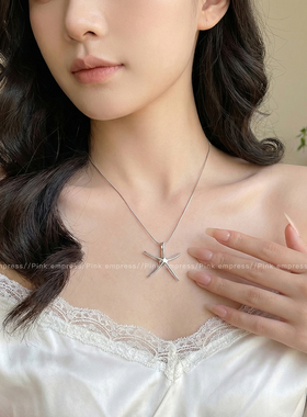 星星项链女2026新款小众轻奢高级