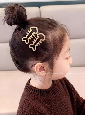 儿童美拉德星星发夹边夹女童侧边