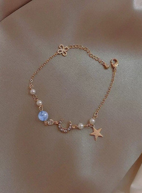 新中式竹节手串女2026新款四叶草