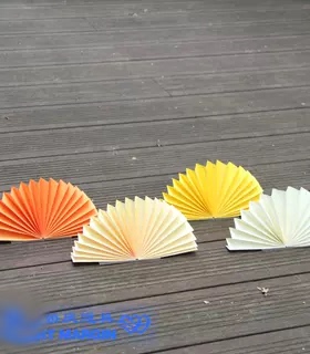 折叠工艺扇摆件拍照橱窗道具复古
