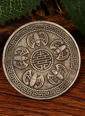 云南恭敬慈禧皇太后创意仿古工艺品摆件中国风复古小礼品装饰硬币