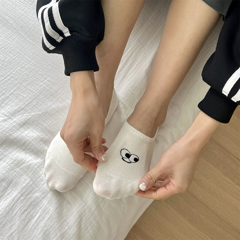 『Cxc socks』浅口隐形不掉跟防滑ins日系船wa~夏季穿搭更安逸哟 - 图1