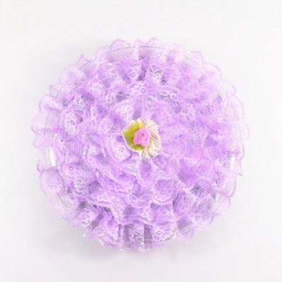 Customized weight scale dust cover Lingnuo new family body weight scale cover multi-purpose lace fabric cover exquisite