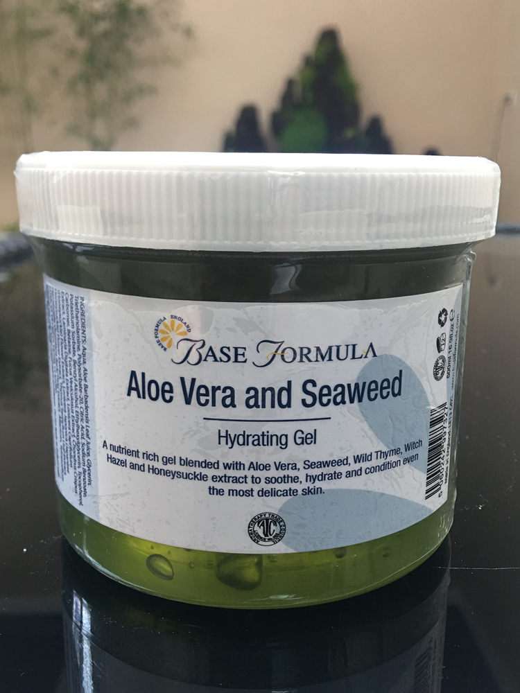 现货英国BaseFormula bf芳程式芦荟海藻胶补水三明治面膜冻膜凝胶