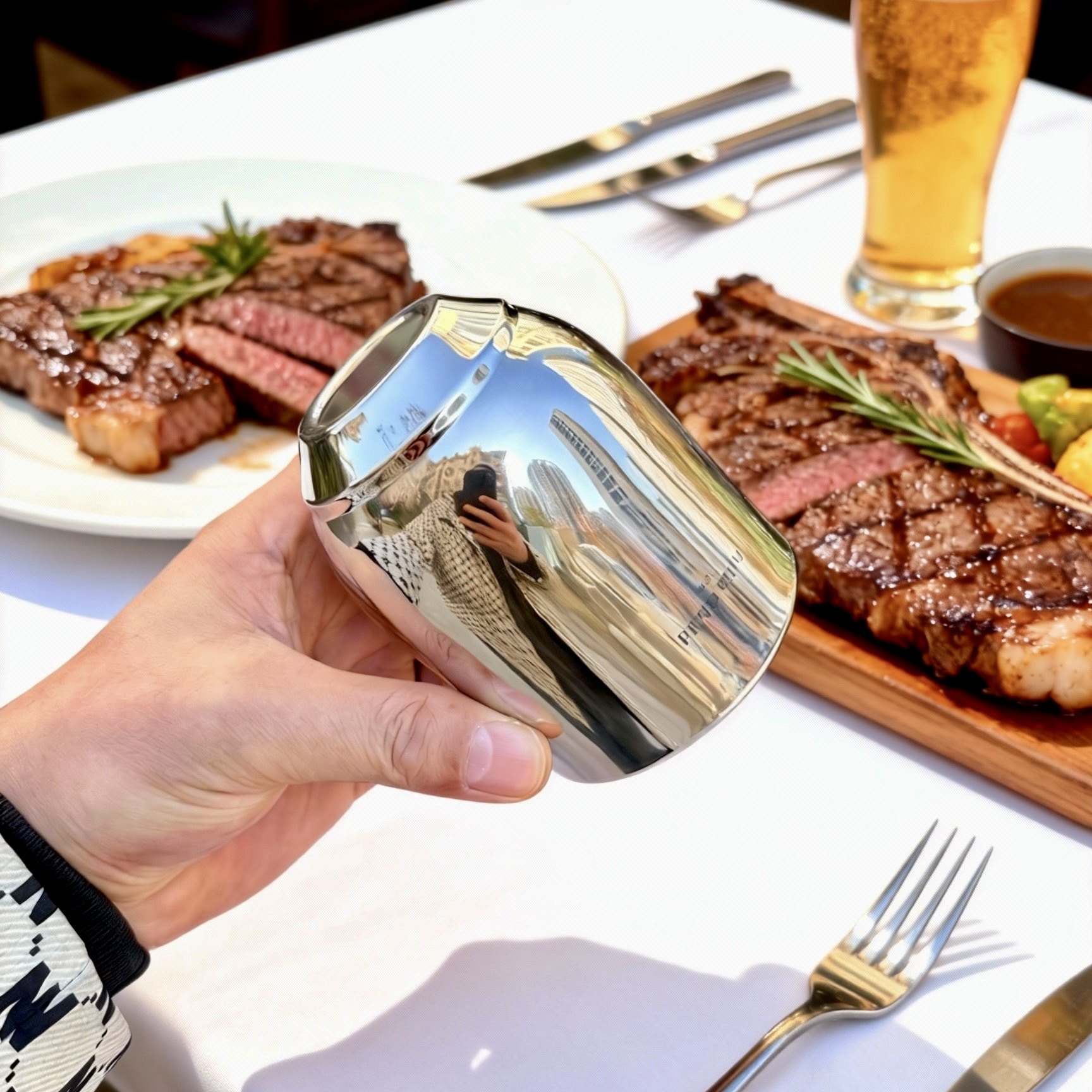 18/10不锈钢双层防烫隔热280ml多用杯啤酒杯水杯茶杯饮料杯,淘宝优惠券,粉丝福利购,淘宝优惠卷