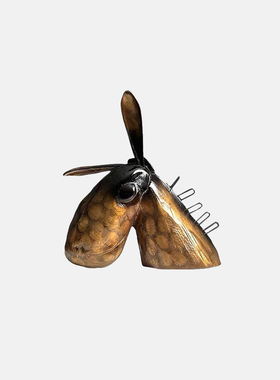 简约现代抽象驴桌面摆件