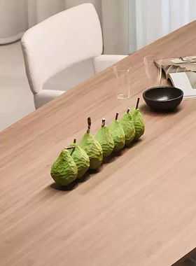 现代简约仿真水果蔬菜摆件