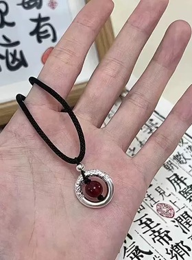 新款爆款如意金箍祥云平安扣轻奢编织项链手链首饰闺蜜新中式项链