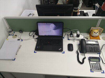 5S定位贴桌面物品定位贴L型四角定置标签6S管理标识办公室定位贴 - 图1