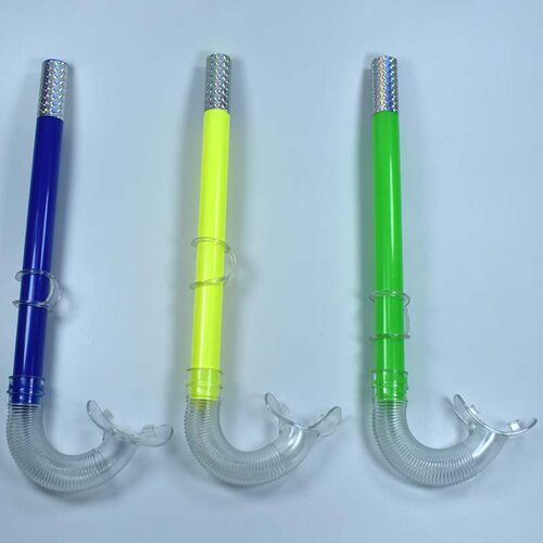 游泳呼吸管浮潜水专用自由泳训练装备成人儿童水下换气呼吸器侧面 - 图0