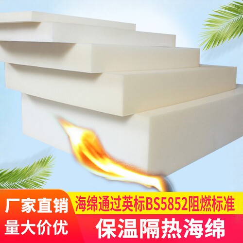 高密度阻燃防火海绵KTV隔音防撞震装修软包墙体工程电影院录音室 - 图0