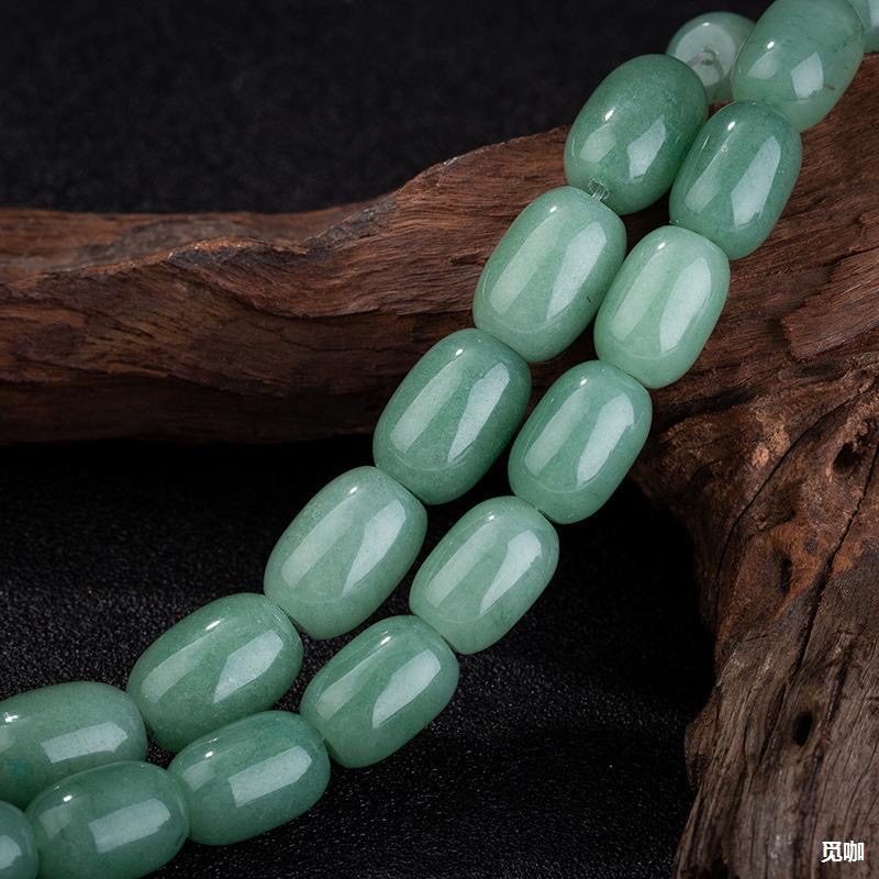 天然东陵玉桶珠散珠子星月菩提配饰金刚菩提手串配珠diy饰品配件 - 图1