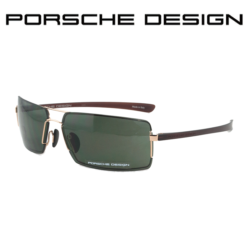 正品行货PORSCHEDESIGN 保时捷 P8483 时尚男长方形镜片 太阳眼镜 - 图3