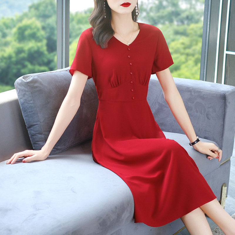 爱朴高端2020 mm连衣裙 爱朴女装大码女装