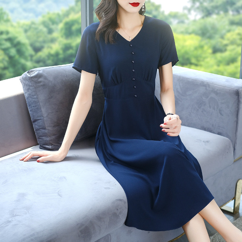 爱朴高端2020 mm连衣裙 爱朴女装大码女装