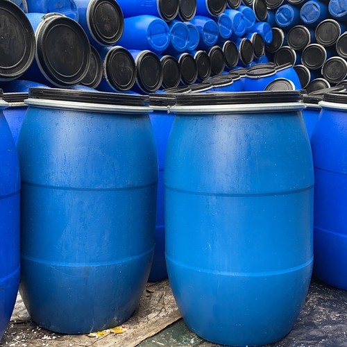 二手塑料桶PE塑料化工桶120L240斤密封罐密封桶发酵桶圆桶 - 图2