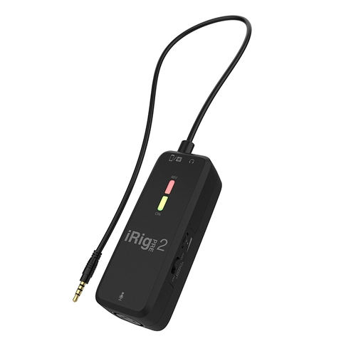 IK IRIG PRE 2 HD 48V Мобильный микрофон усилитель динамический кольцо/емкостный разговорная батарея питания звуковая карта звуковая карта звуковая карта звуковая карта