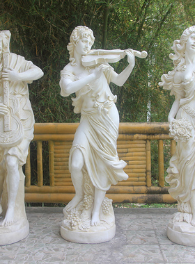 别墅欧式风罗马迎宾女神人物雕塑