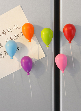 冰箱贴磁铁树脂彩色气球