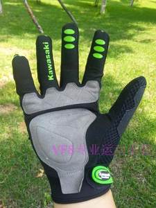 骑士手套日本川崎KAWASAKI 摩托车手套  Motorcycle gloves 可触