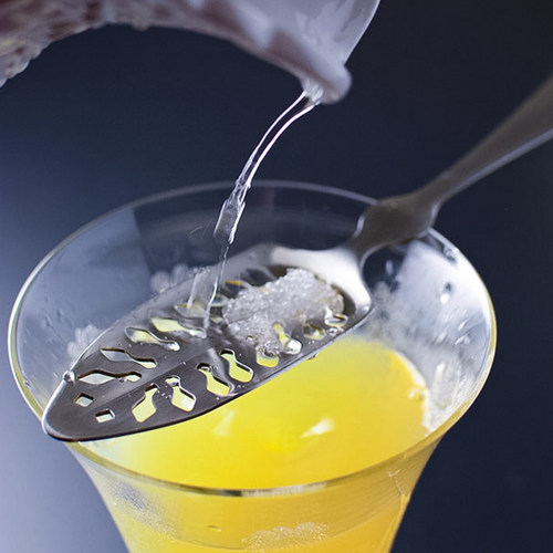 酒吧传奇 出口日本苦艾酒勺苦精漏勺苦艾酒苦艾勺Absinthe Spoon - 图1