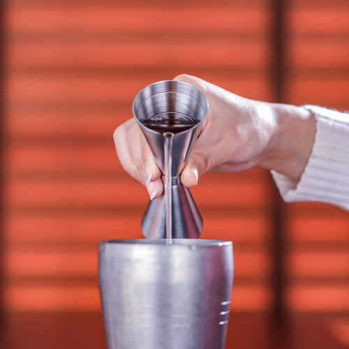 酒吧传奇 日式金环量酒器 金圈盎司杯安士杯 酒吧调酒带刻度量杯 - 图3