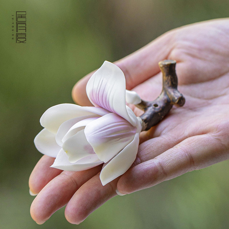 居有度线香香插室内香薰熏香家用底座香托香盘非遗手作玉兰花香炉,淘宝优惠券,粉丝福利购,淘宝优惠卷