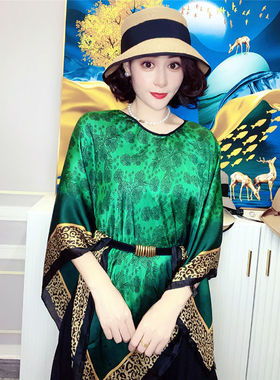 春夏秋印花韩版女套头披肩直销