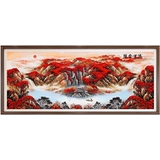 Вышивка линейной вышивки.