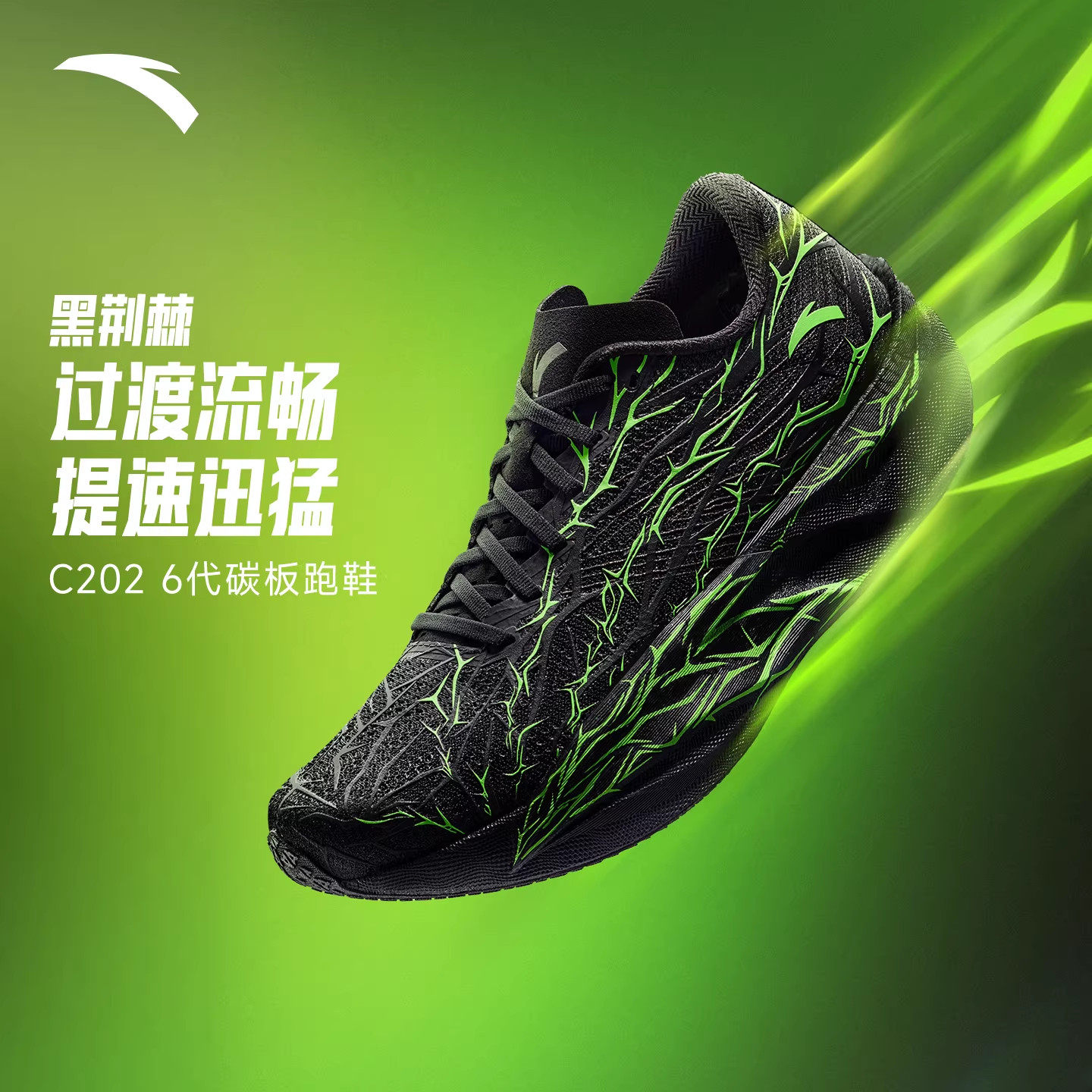 安踏C202 6代 心跳/格桑花丨马拉松碳板专业竞速跑步鞋运动鞋男,淘宝优惠券,粉丝福利购,淘宝优惠卷