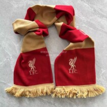Liverpool scarves spot UK official Network 2022 fans around to remember winter striped knit neck