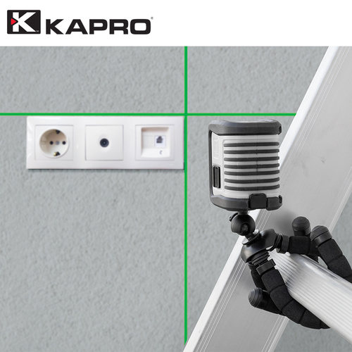 KAPRO开普路八爪鱼支架激光水平仪绿光十字2线迷你投线标线仪842 - 图0