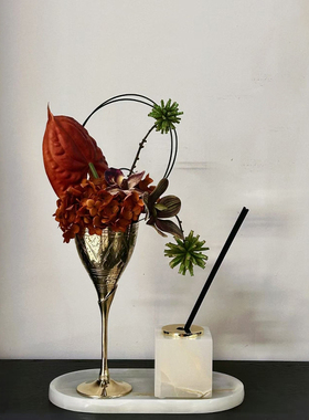 客厅书房套装玄关柜同事轻奢风